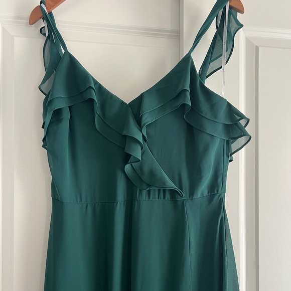 Lulu's Ruffle Maxi Dress - Picture 6 of 8